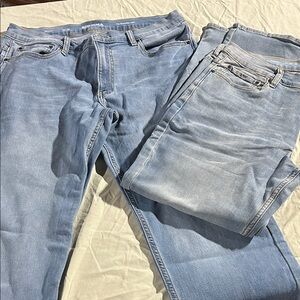 Sonoma Men's Denim Straight Jeans in Light Blue